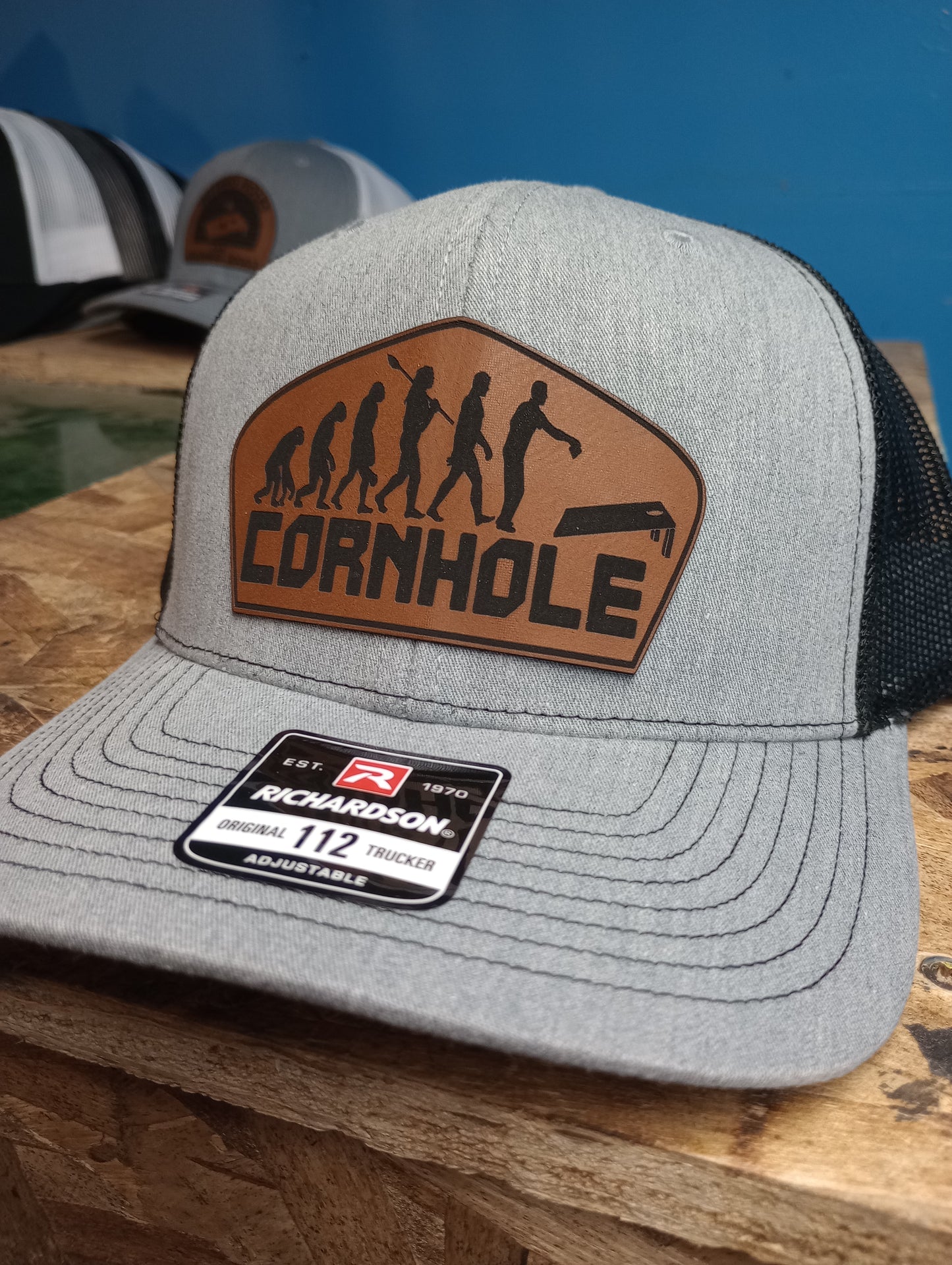 Cornhole evolution hat