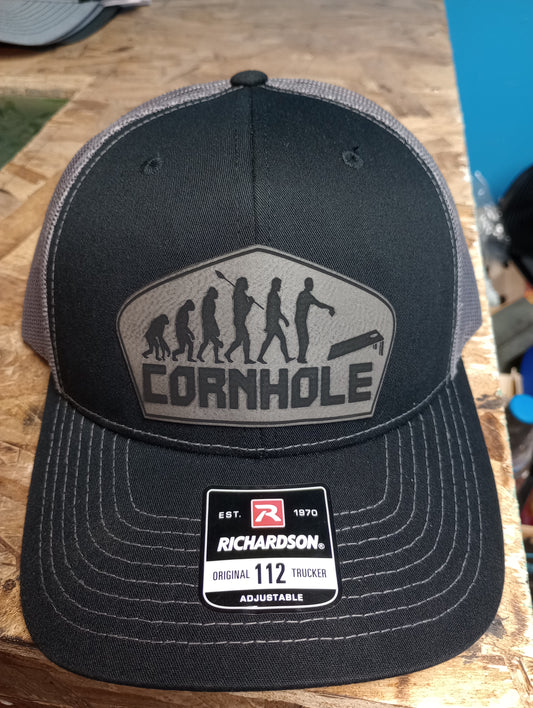 Cornhole evolution hat