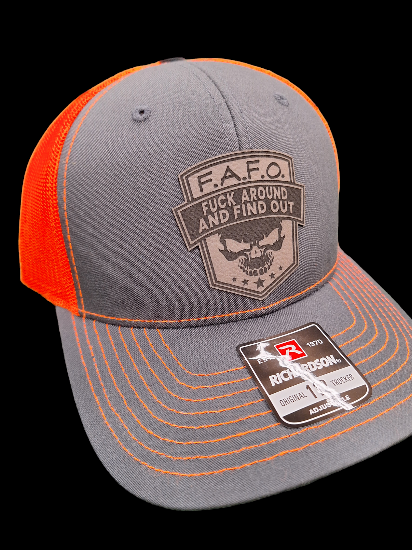 FAFO Skull Snapback Hat