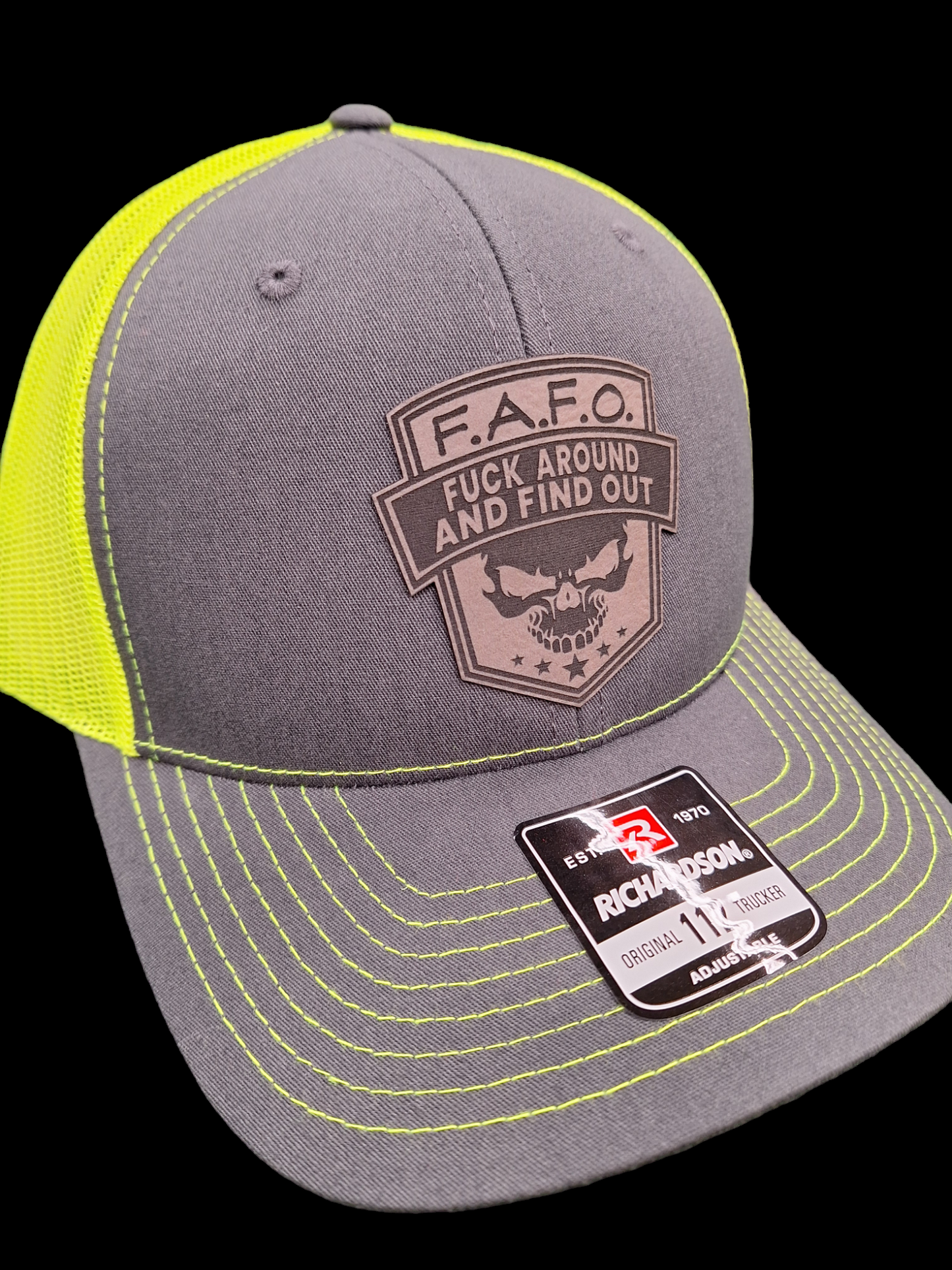 FAFO Skull Snapback Hat