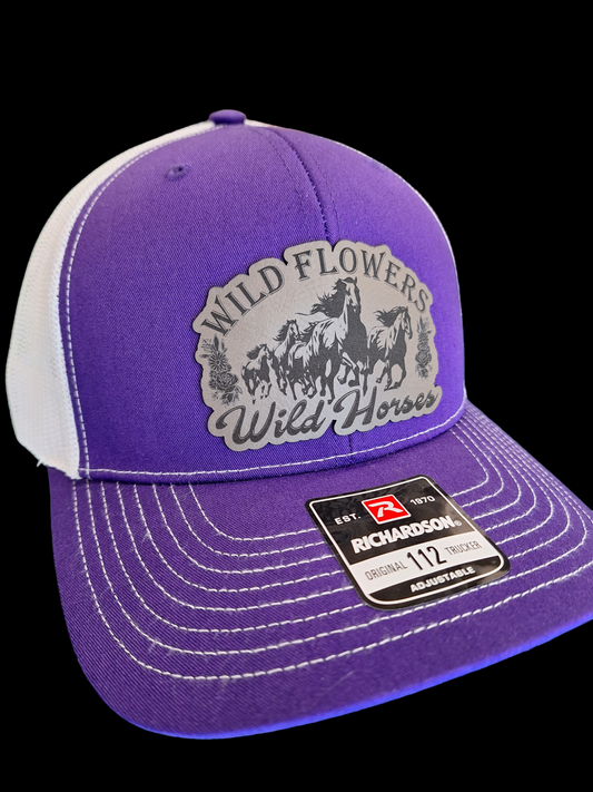 Wildflowers Wildhorses hat